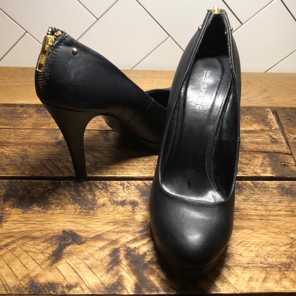 Call It Spring Black Heel